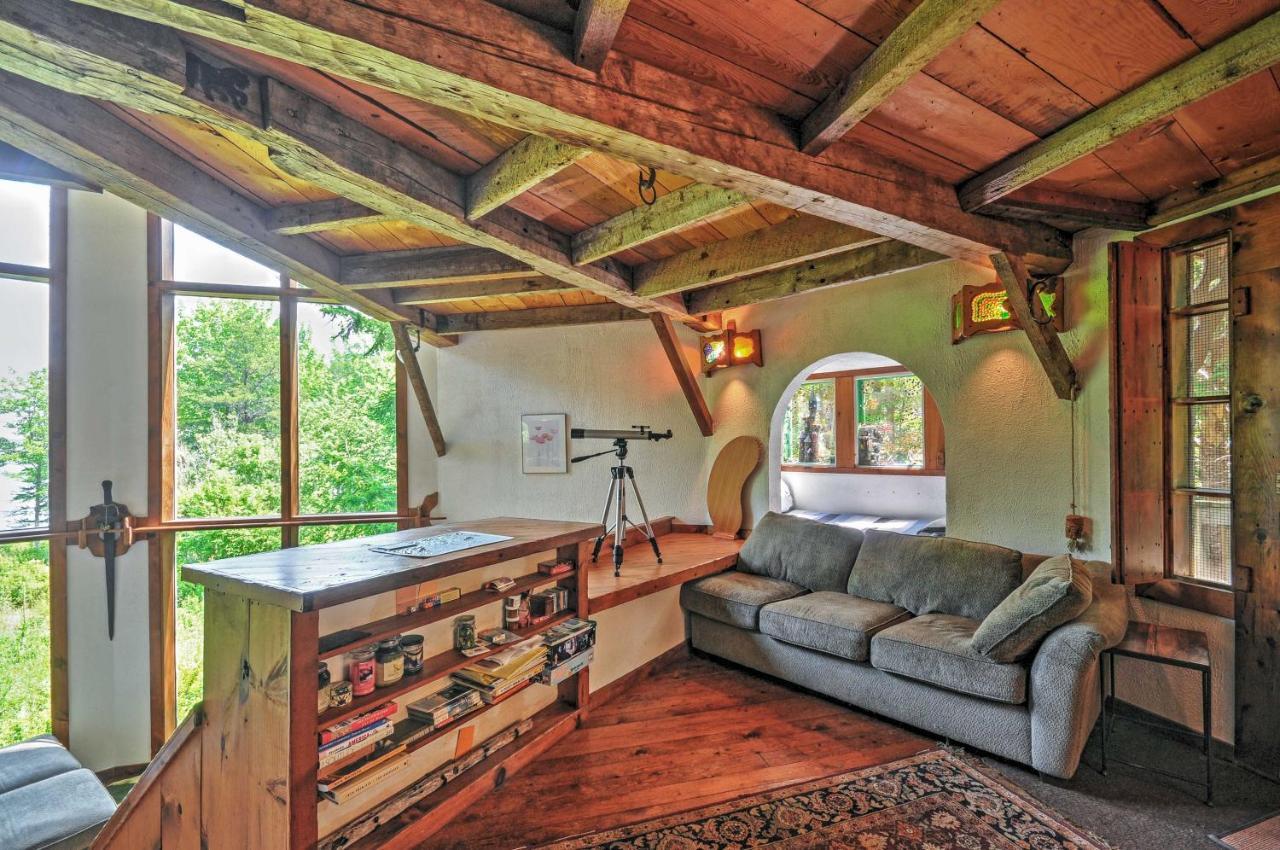 Вилла Dragonwood Castle On Waterfront With Stunning View Prospect Harbor Экстерьер фото