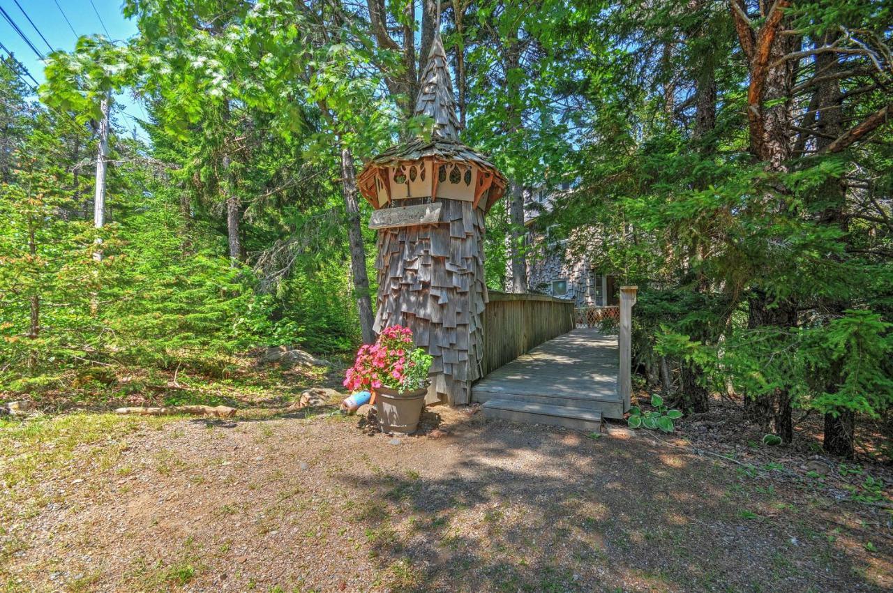 Вилла Dragonwood Castle On Waterfront With Stunning View Prospect Harbor Экстерьер фото